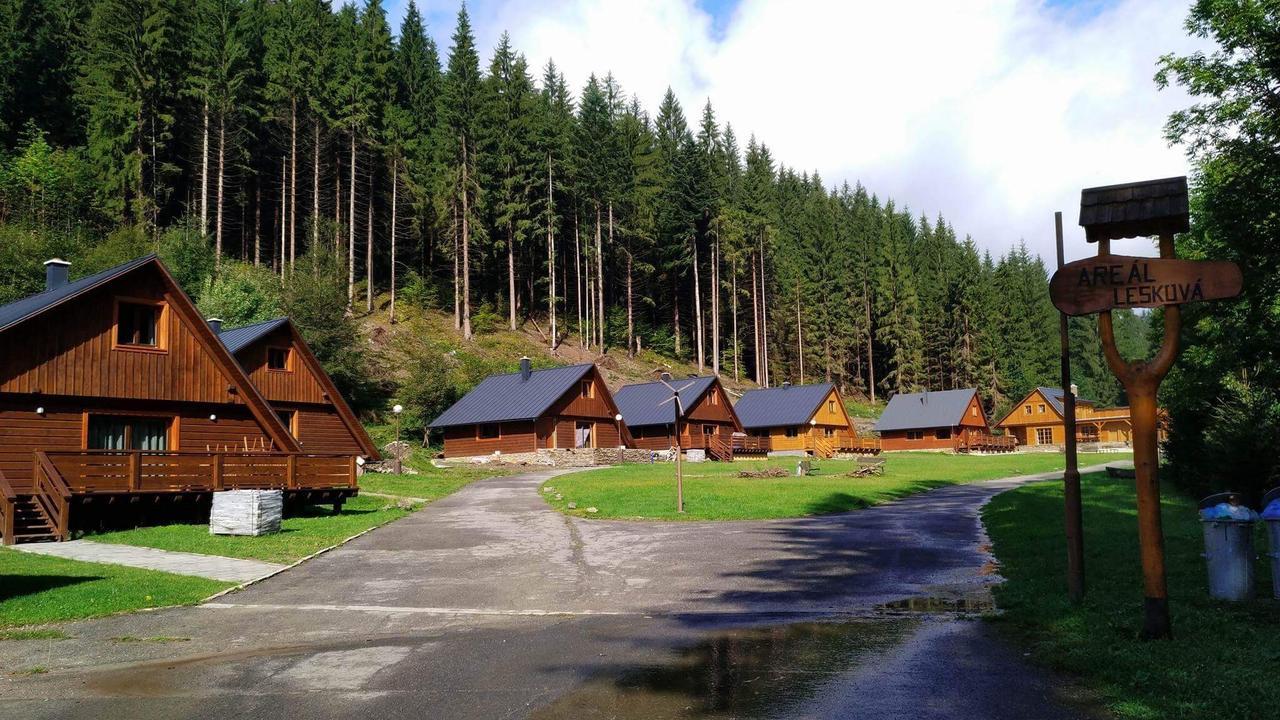 Areal Leskova Villa Velke Karlovice Bagian luar foto